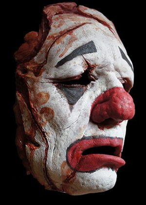 clown mask prosthetic