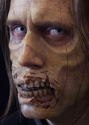 exposed teeth zombie prosthetics