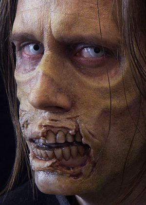 exposed teeth zombie prosthetics