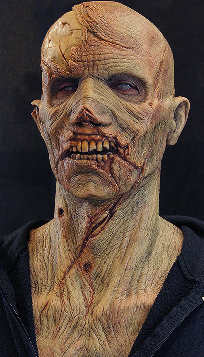 mistænksom brud protest Silicone Zombie Mask - Become a Zombie Instantly!