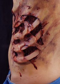 Zombie Ribs Prosthetic