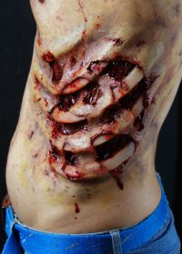 Zombie Ribs Prosthetic