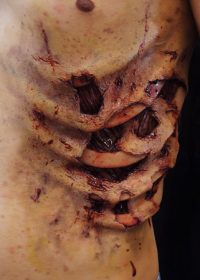 Zombie Ribs Prosthetic