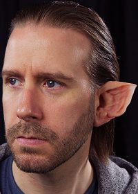 werewolf ears prosthetics